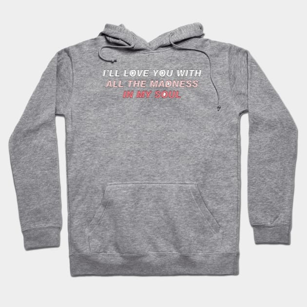 Born To Run Lyrics Hoodie by A_ni_ka_wa